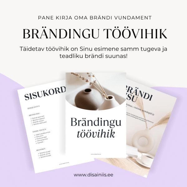 Brändingu töövihik